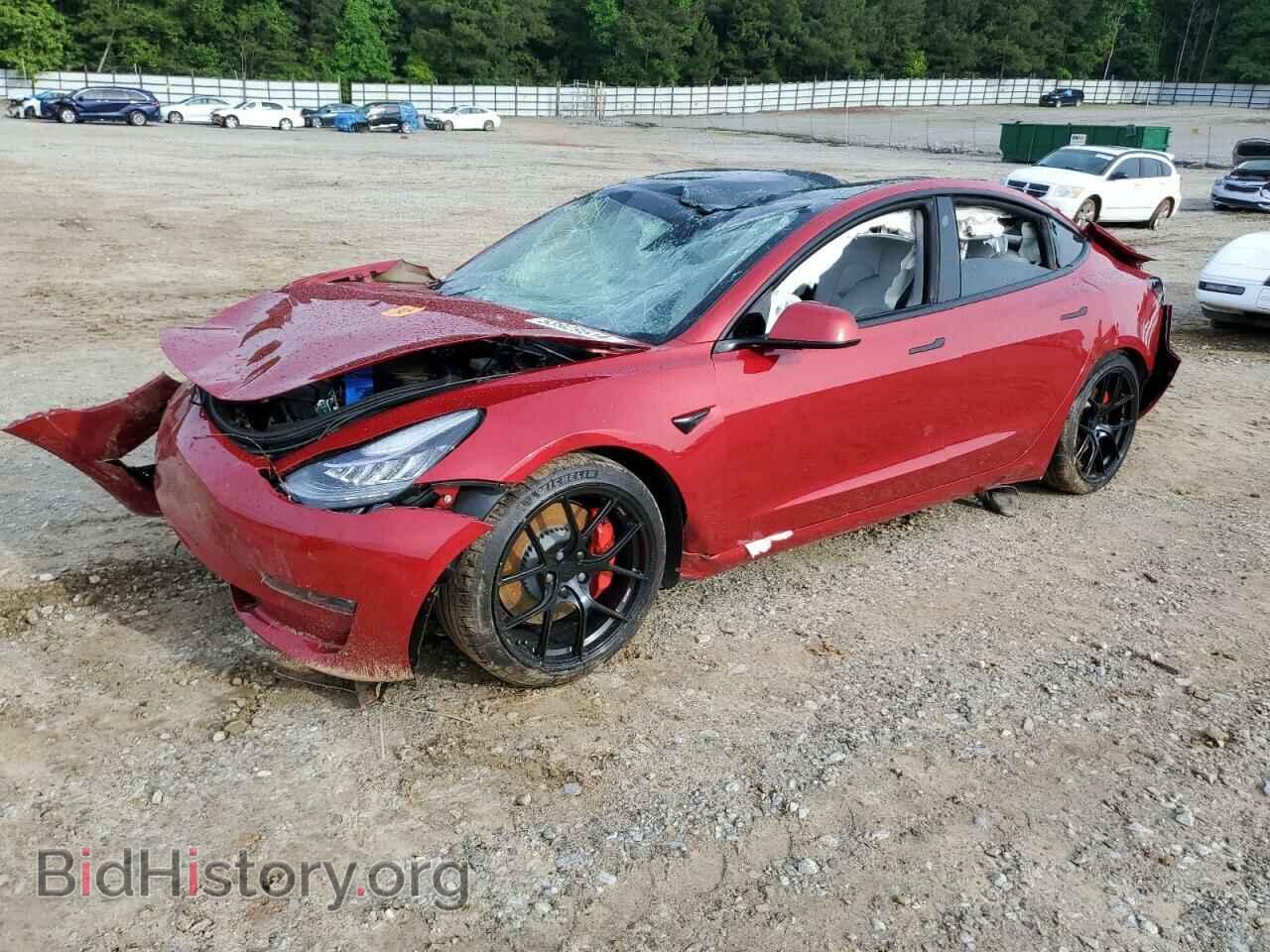 Photo 5YJ3E1EC8MF850697 - TESLA MODEL 3 2021