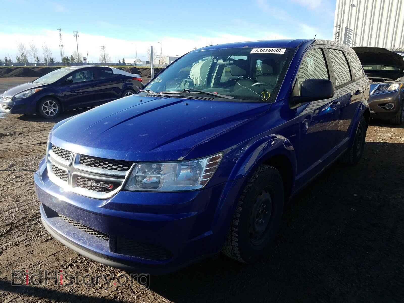 2012 DODGE JOURNEY - VIN: 3C4PDCAB8CT306696 - Фото 2