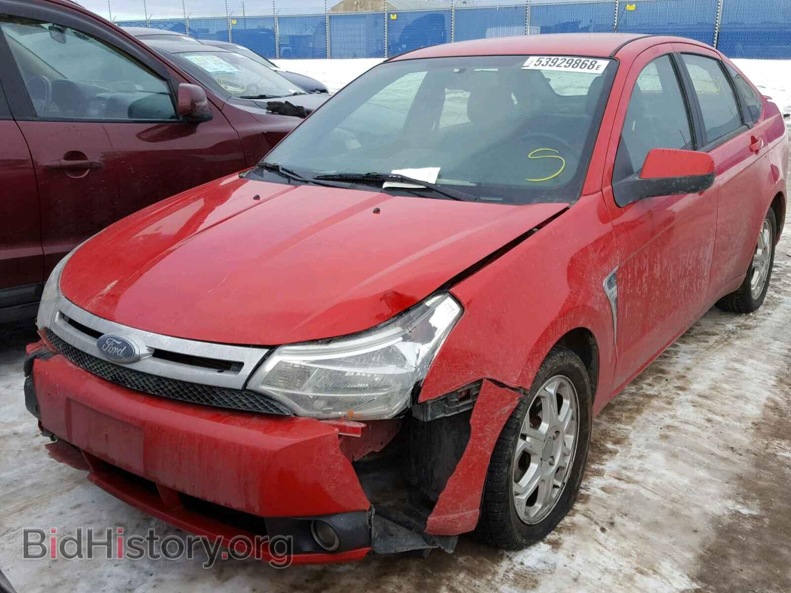 2008 FORD FOCUS - VIN: 1FAHP35N78W296671 - Фото 2