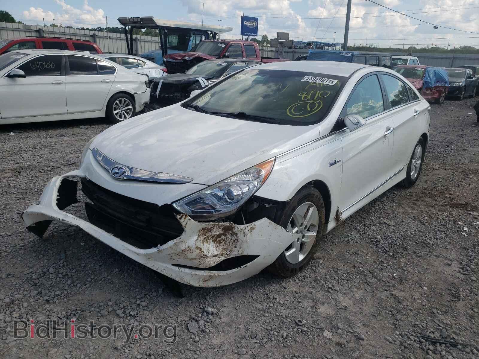 2012 HYUNDAI SONATA - VIN: KMHEC4A45CA062655 - Фото 2