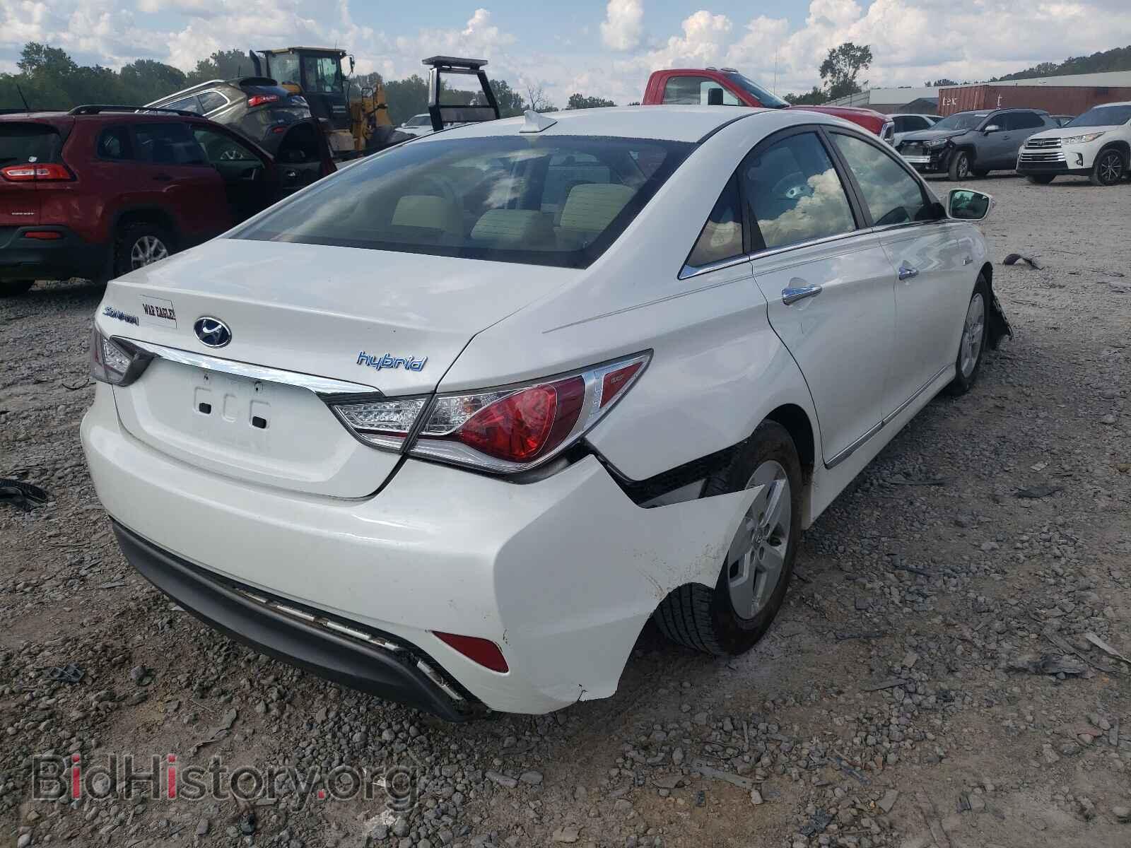 2012 HYUNDAI SONATA - VIN: KMHEC4A45CA062655 - Фото 4