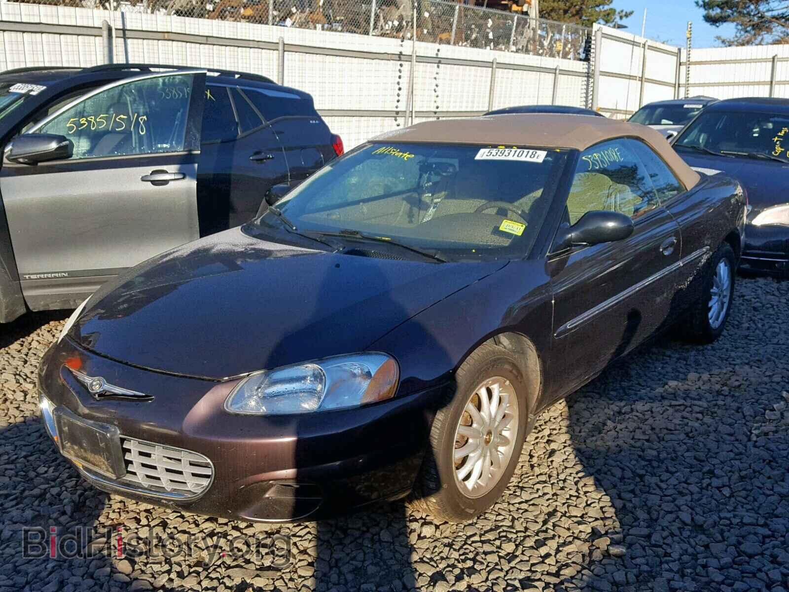 2003 CHRYSLER SEBRING - VIN: 1C3EL45X73N506074 - Фото 2