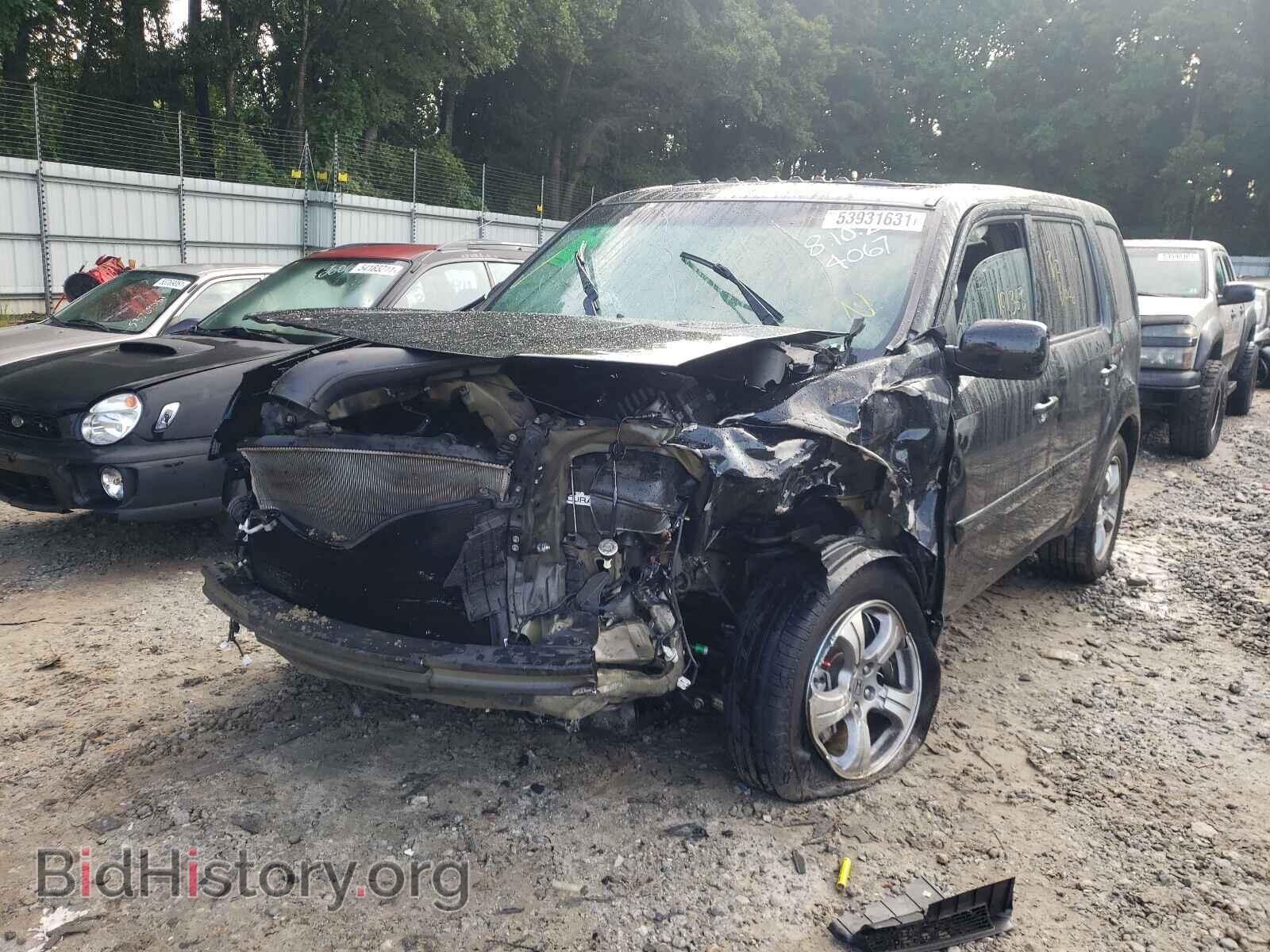 2012 HONDA PILOT - VIN: 5FNYF3H56CB024067 - Фото 2