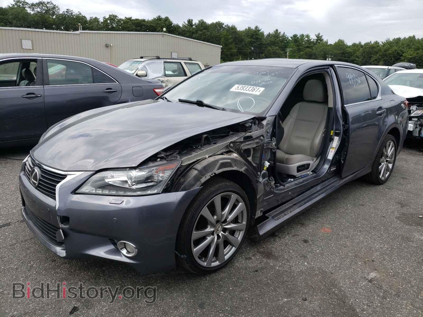 2013 LEXUS GS350 - VIN: JTHCE1BL8D5011220 - Фото 2
