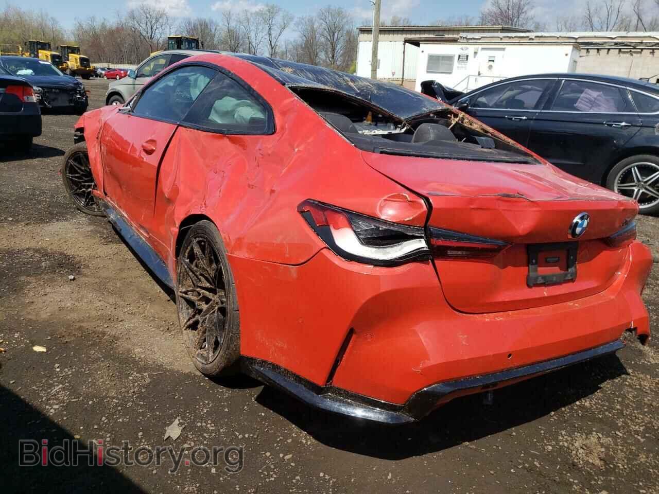 2022 BMW M4 - VIN: WBS43AZ08NCH60793 - Фото 2