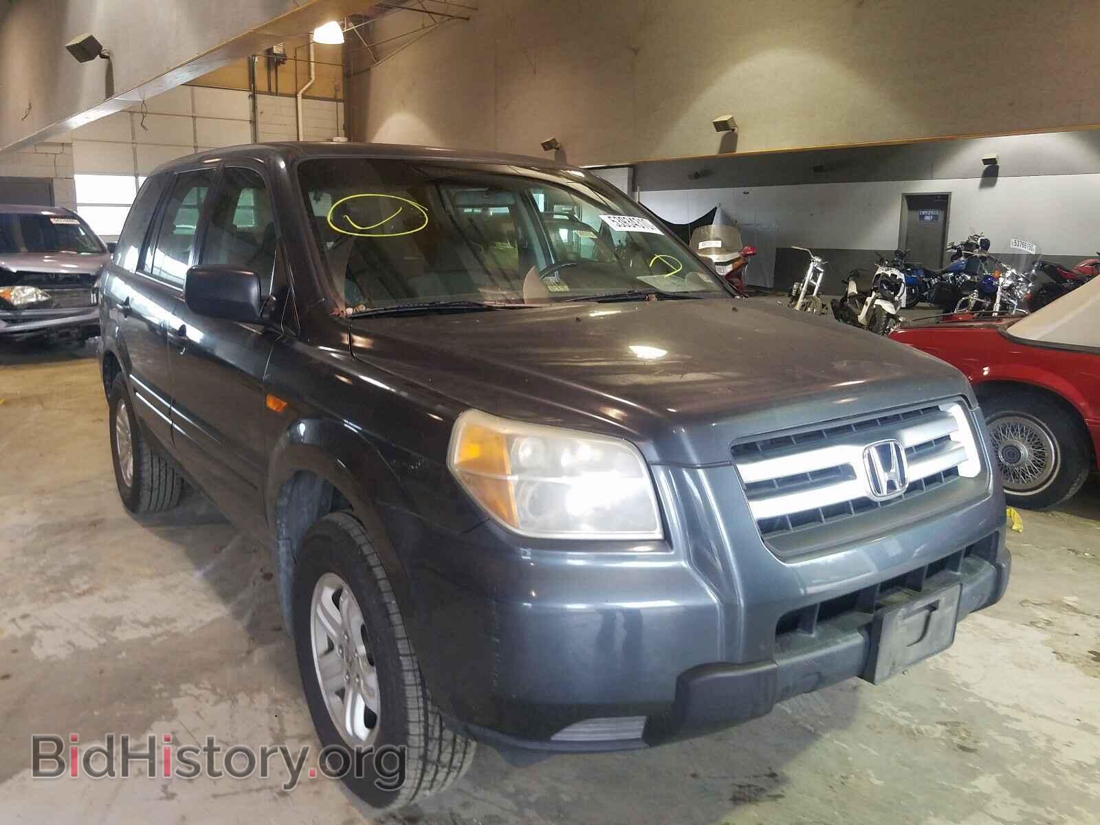 Фотография 5FNYF28186B016676 - HONDA PILOT 2006