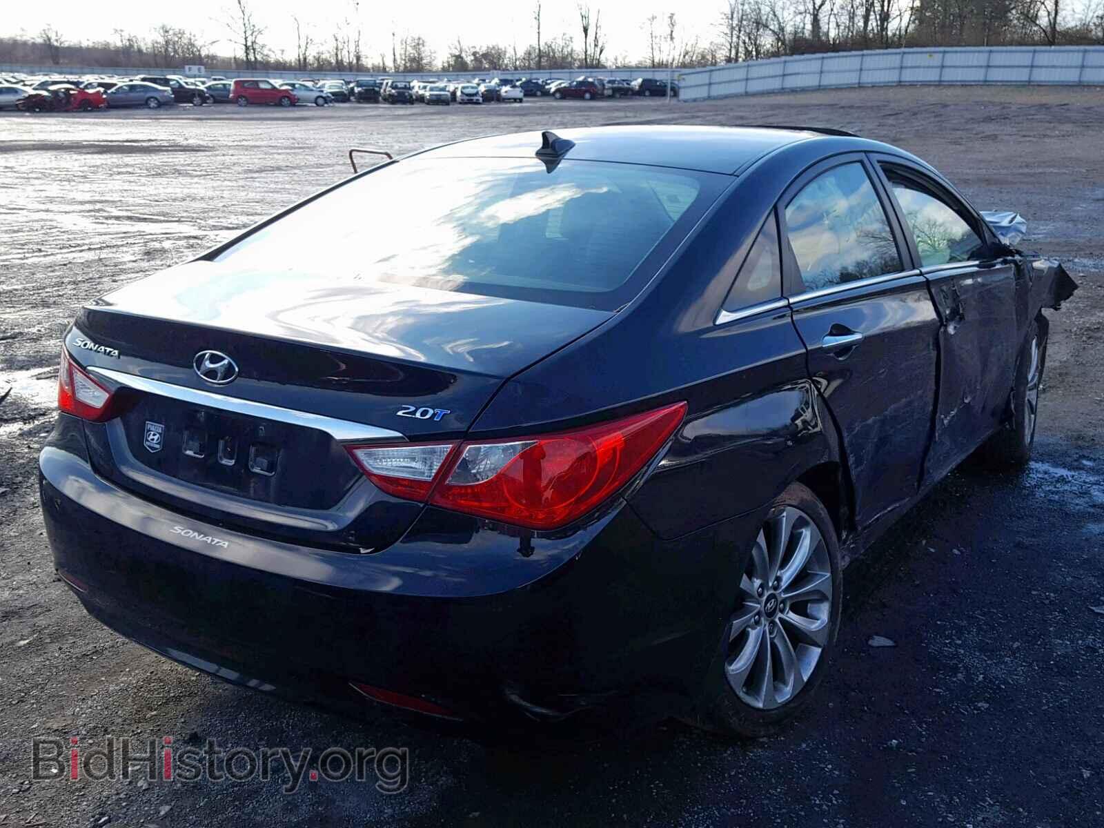 2012 HYUNDAI SONATA - VIN: 5NPEC4AB4CH450505 - Фото 4