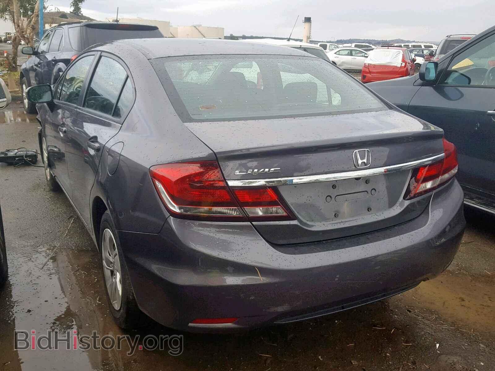 2014 HONDA CIVIC LX - VIN: 19XFB2F5XEE254171 - Фото 3