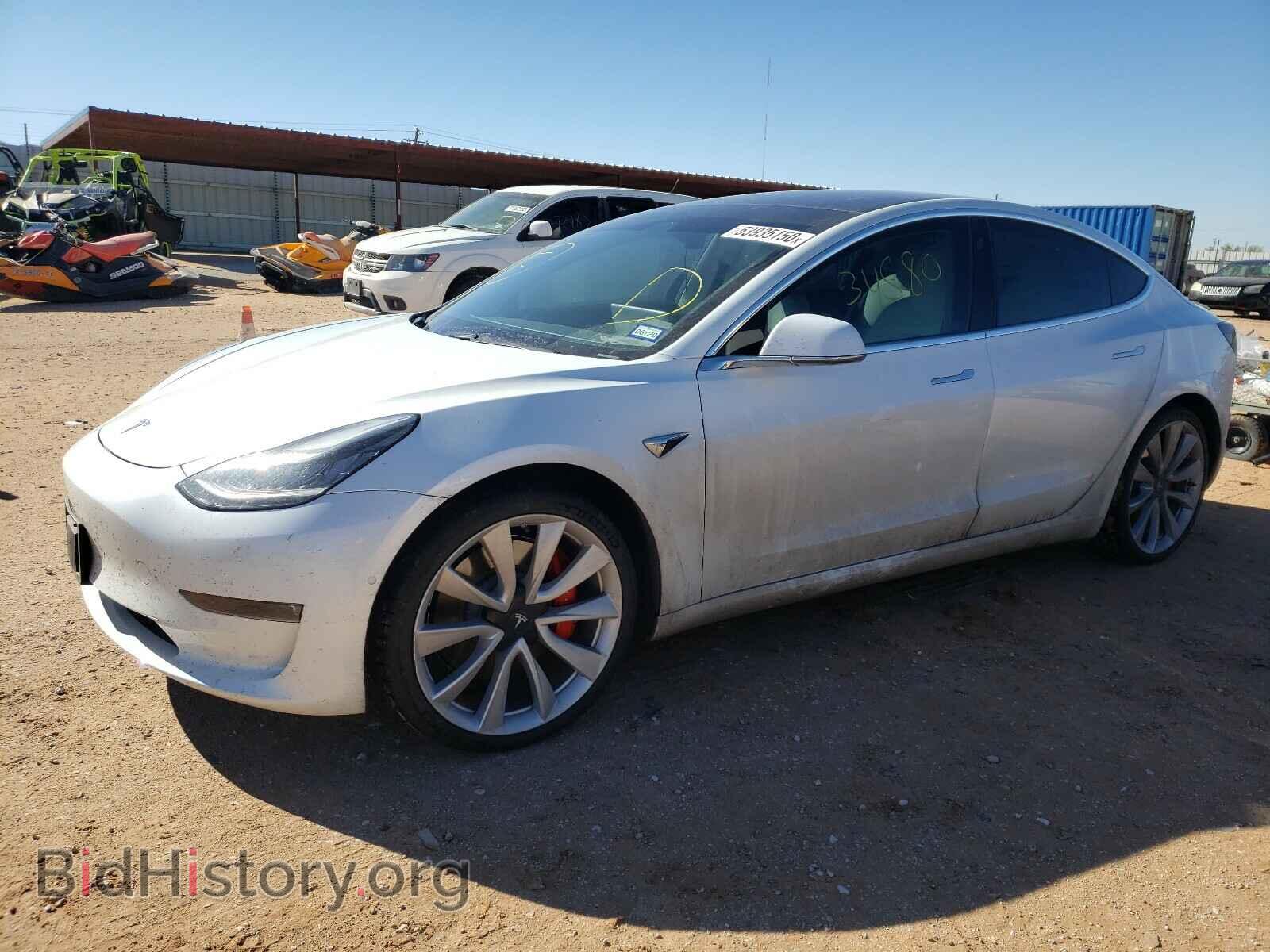 2019 TESLA MODEL 3 - VIN: 5YJ3E1EB4KF422145 - Фото 2