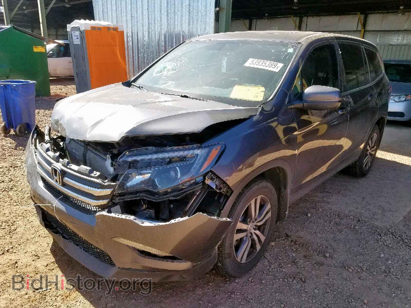 2017 HONDA PILOT EXL - VIN: 5FNYF6H50HB081499 - Фото 2