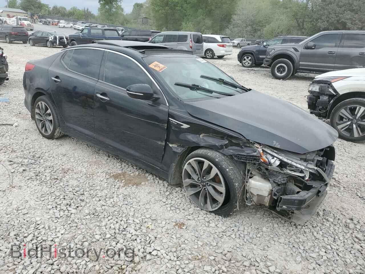 2015 KIA OPTIMA - VIN: 5XXGR4A66FG498159 - Фото 4