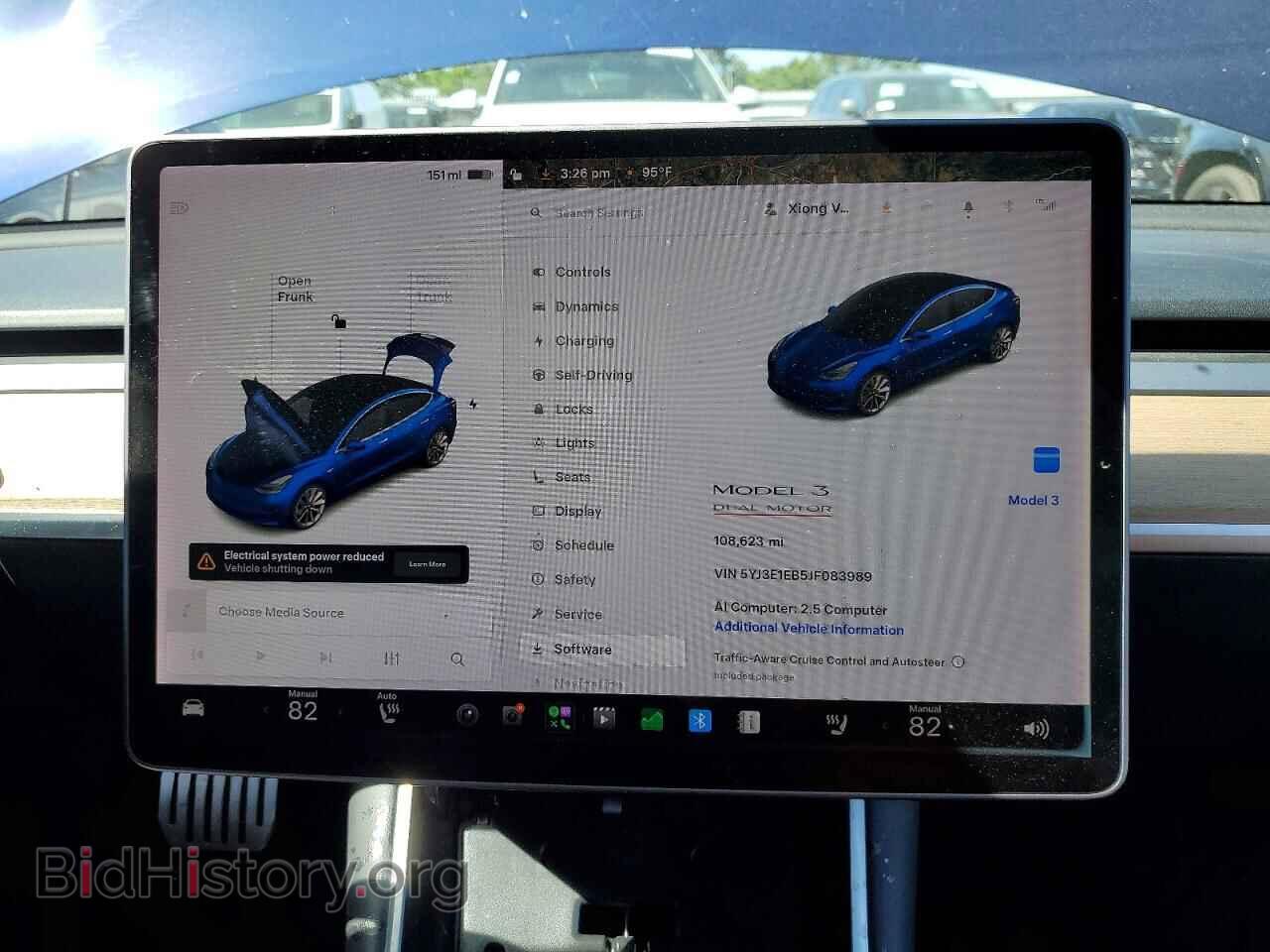 2018 TESLA MODEL 3 - VIN: 5YJ3E1EB5JF083989 - Photo 9