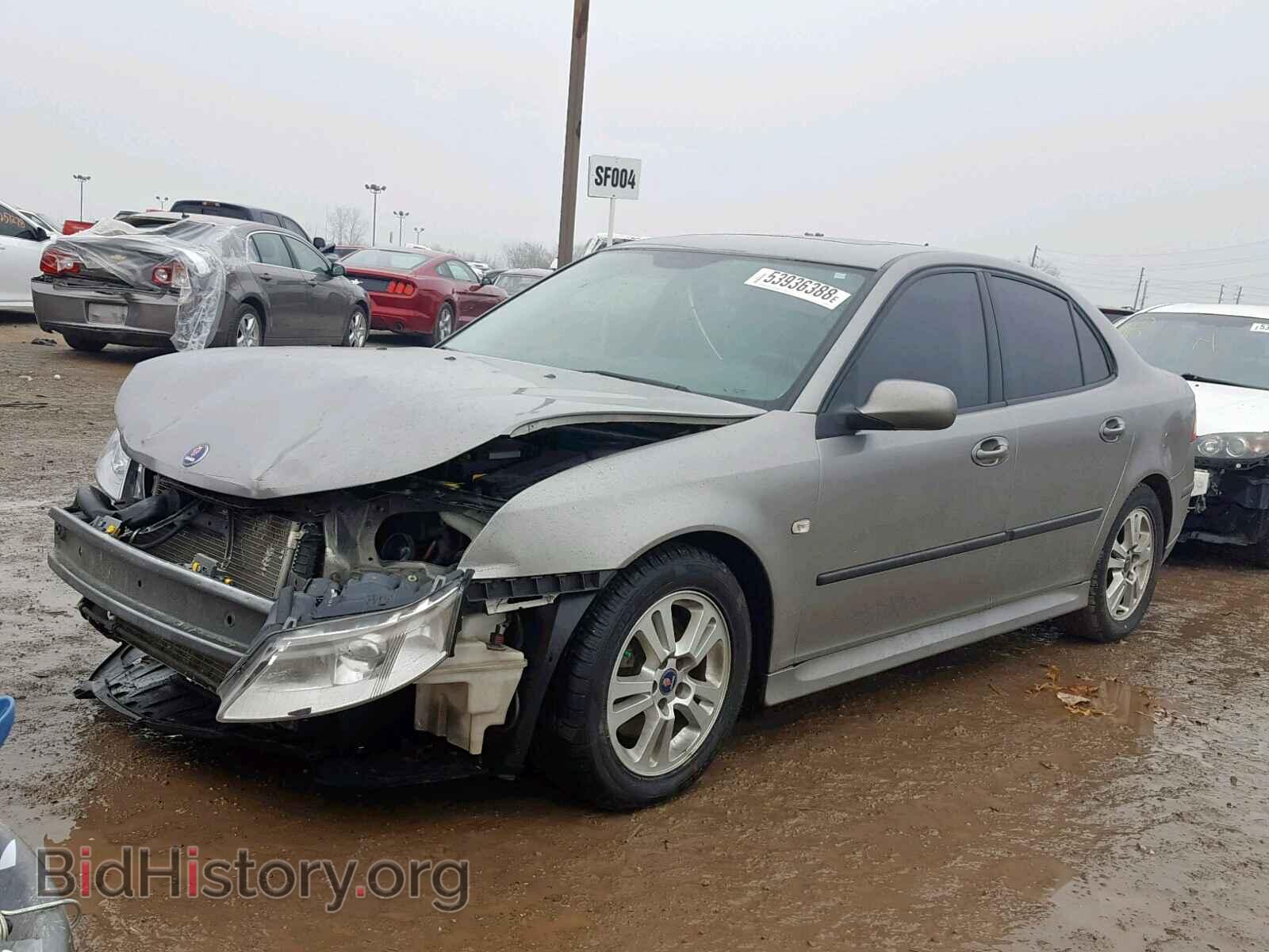 2006 SAAB 9-3 BASE - VIN: YS3FD49Y761002564 - Фото 2