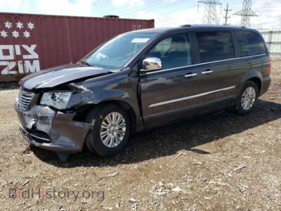 2015 Chrysler MINIVAN Limited, темно-серый — VIN 2C4RC1JG1FR754121, Copart