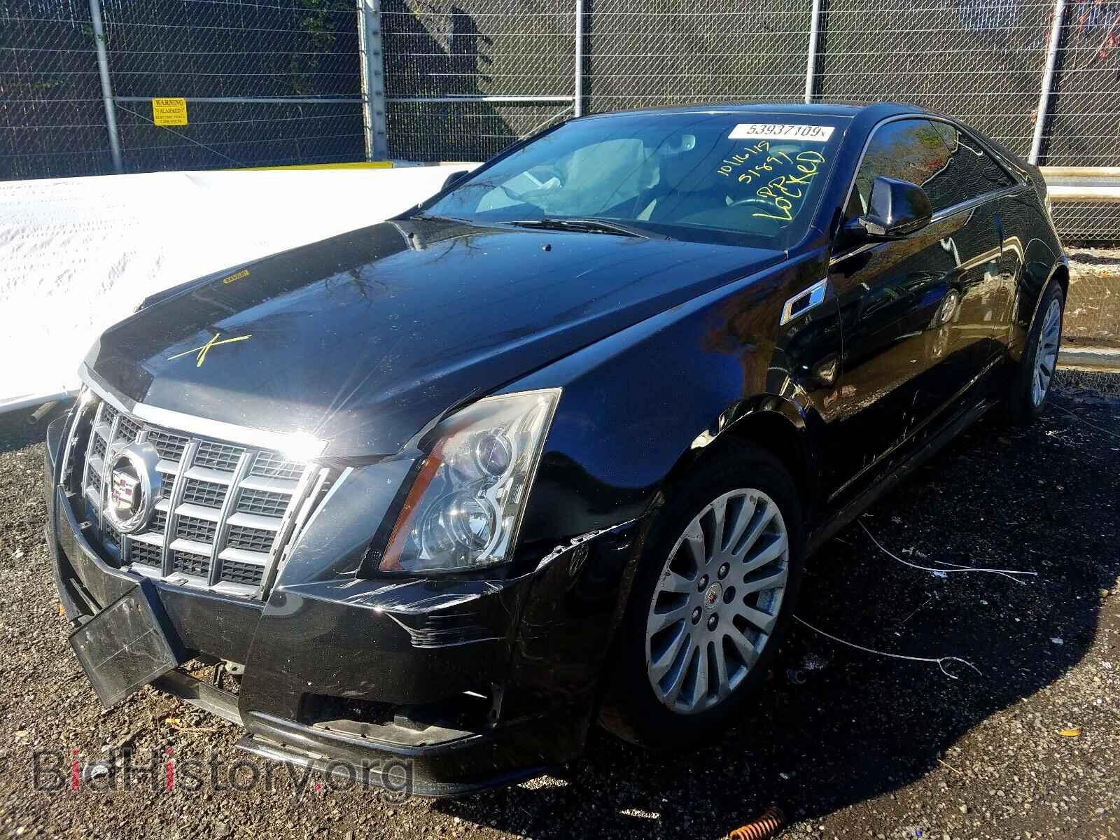 2013 CADILLAC CTS - VIN: 1G6DA1E30D0126729 - Фото 2