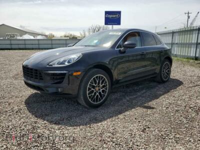 2015 Porsche MACAN S, black — VIN WP1AB2A53FLB50761, Copart