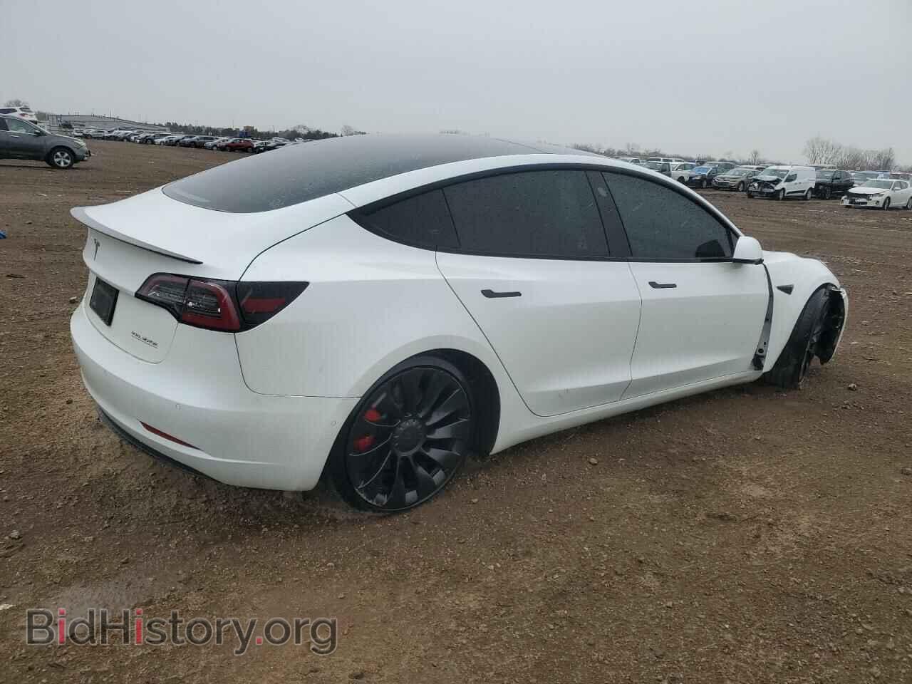 2022 TESLA MODEL 3 - VIN: 5YJ3E1EC9NF346791 - Фото 3