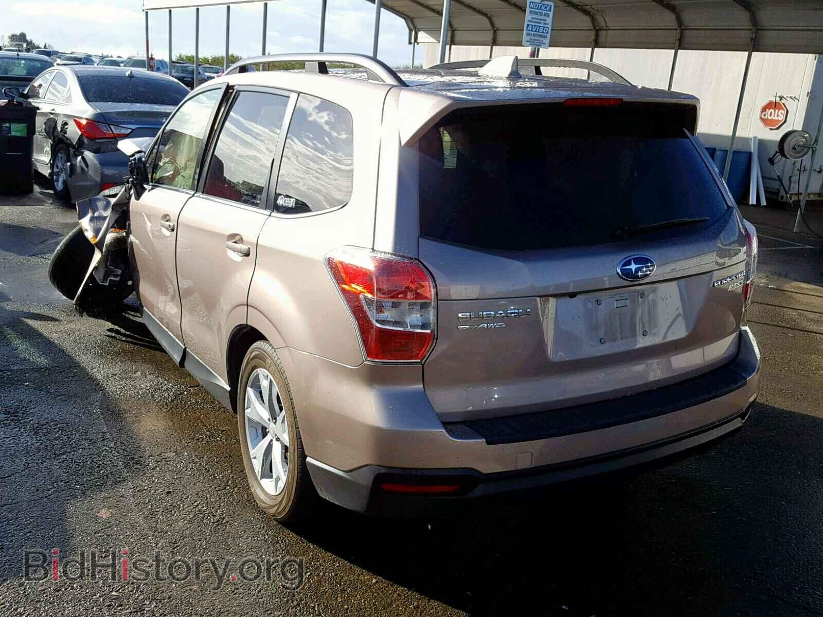 2016 SUBARU FORESTER - VIN: JF2SJARC0GH409167 - Фото 3