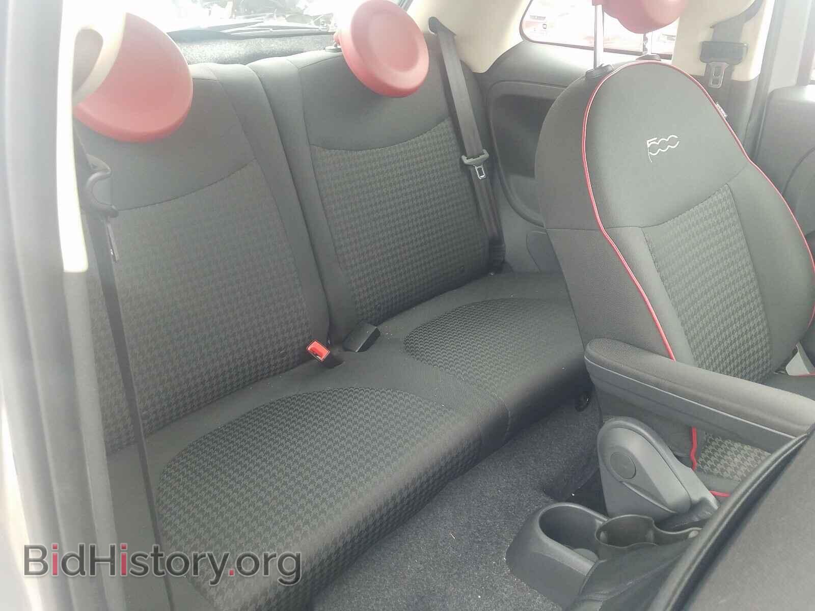 2017 FIAT 500 - VIN: 3C3CFFKR1HT556380 - Фото 6
