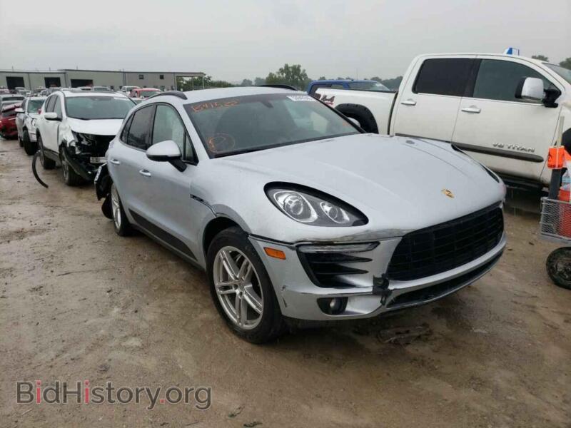 2016 Porsche MACAN Macan S (VIN WP1AB2A54GLB41522) — photo 1 of 10, Copart, damage: rear end