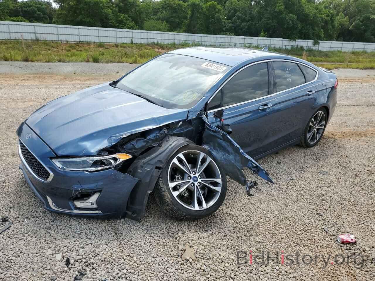 Photo 3FA6P0K96KR241474 - FORD FUSION 2019