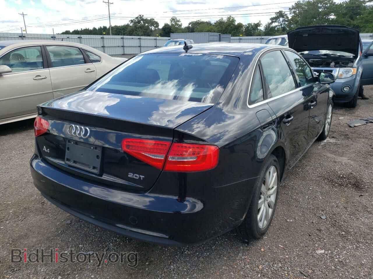 2013 AUDI A4 - VIN: WAUAFAFLXDN043115 - Фото 4