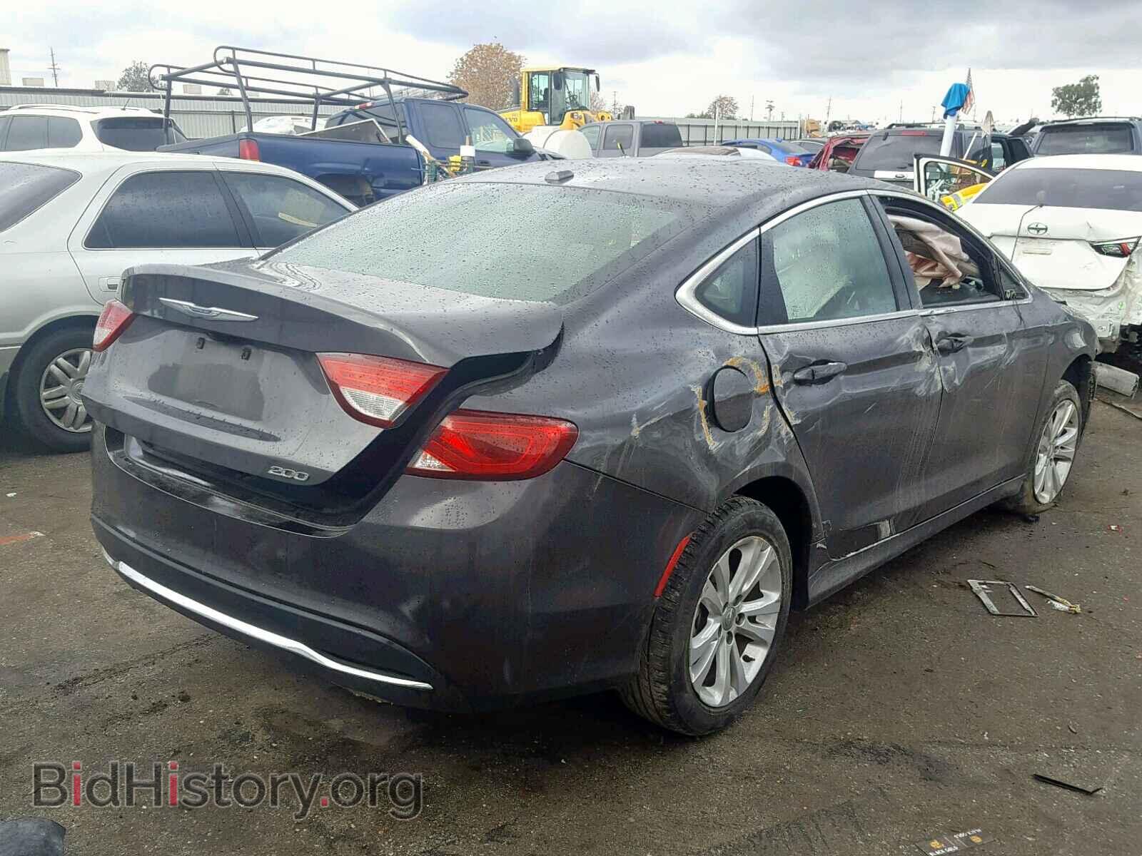 2015 CHRYSLER 200 - VIN: 1C3CCCAB5FN666504 - Photo 4