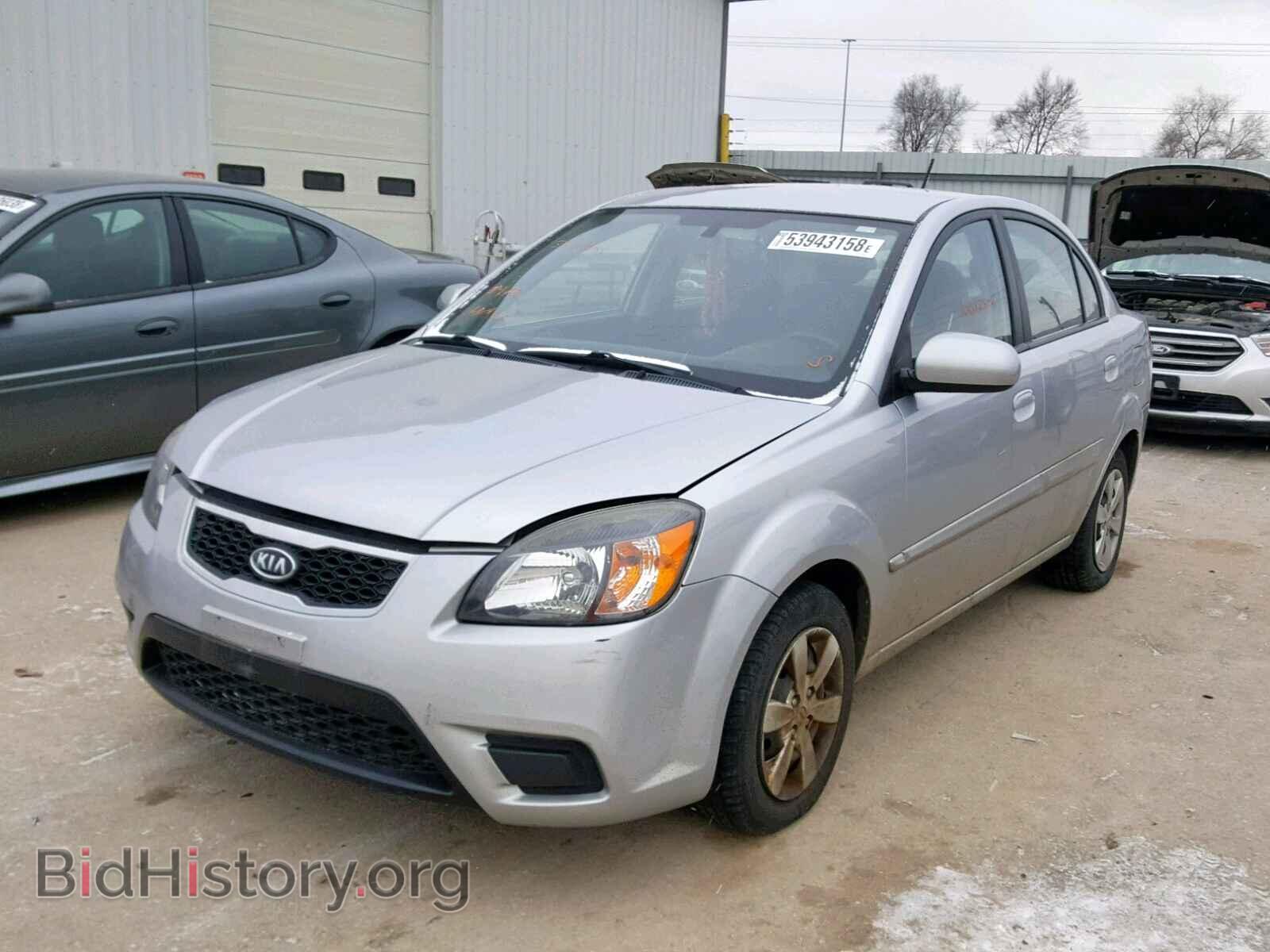 2011 KIA RIO BASE - VIN: KNADH4A38B6750284 - Фото 2