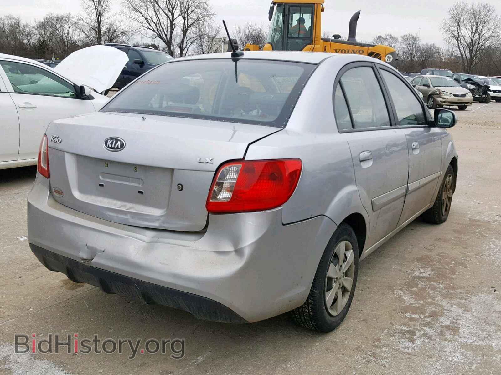 2011 KIA RIO BASE - VIN: KNADH4A38B6750284 - Фото 4