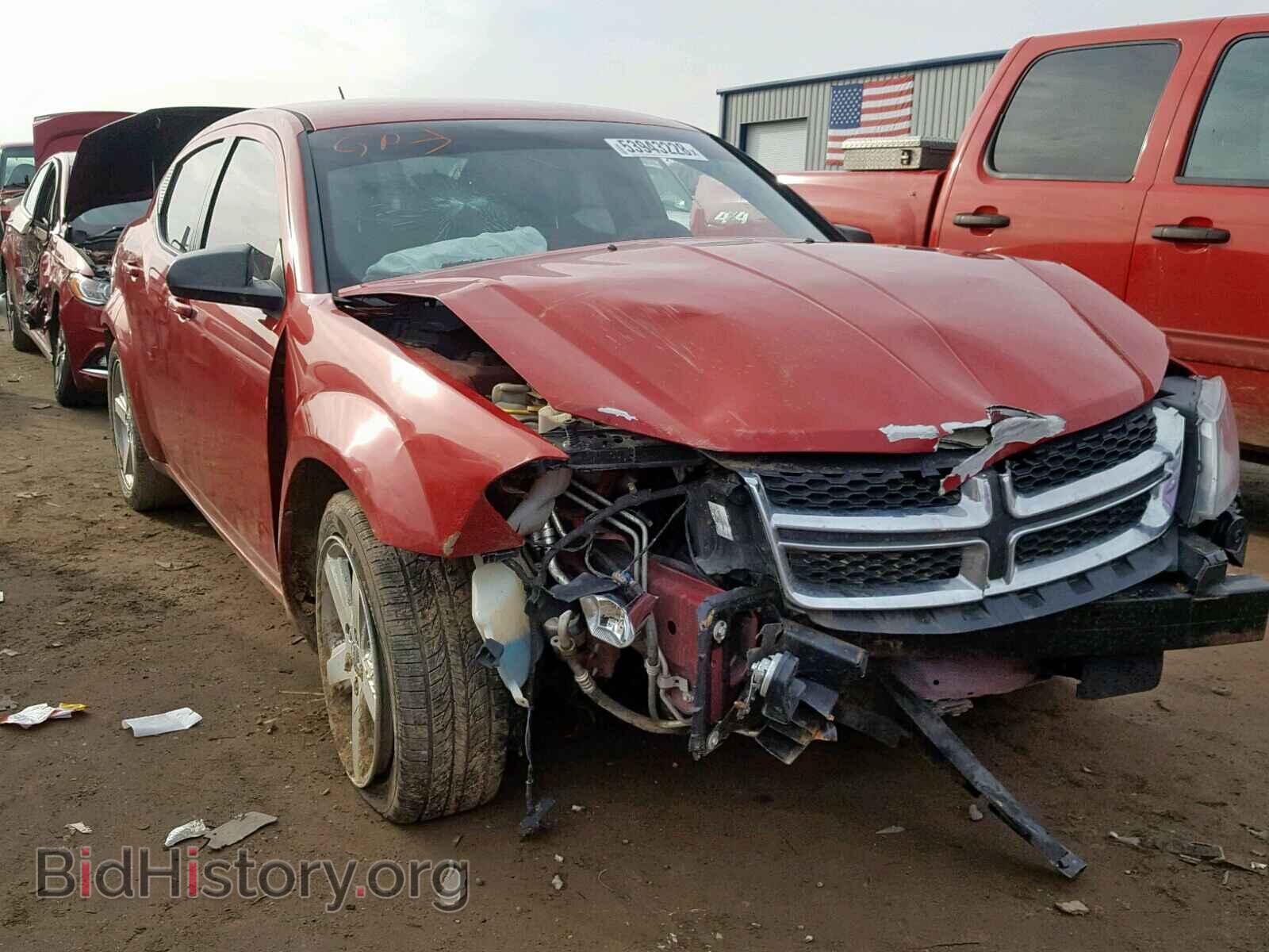 Фотография 1C3CDZAB8DN518456 - DODGE AVENGER 2013