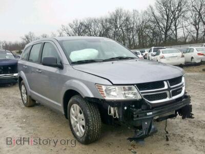 2015 Dodge JOURNEY SE, gray — VIN 3C4PDCABXFT574329, Copart