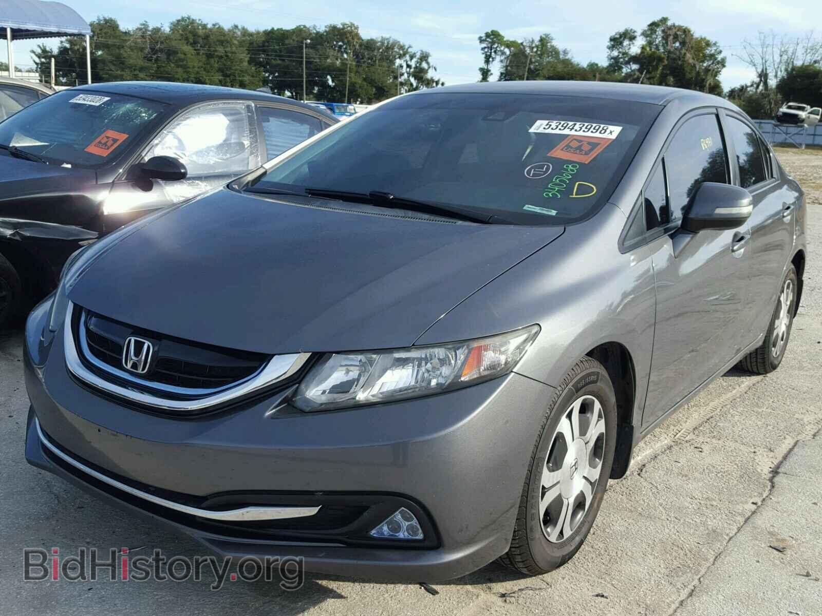 2013 HONDA CIVIC - VIN: 19XFB4F37DE002953 - Фото 2
