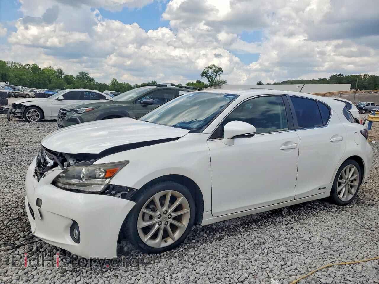 Фотография JTHKD5BH9C2108377 - LEXUS CT 200 2012
