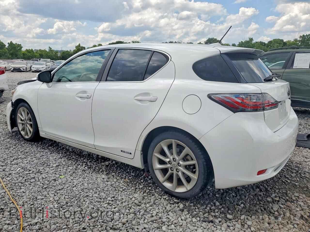 2012 LEXUS CT 200 - VIN: JTHKD5BH9C2108377 - Photo 2