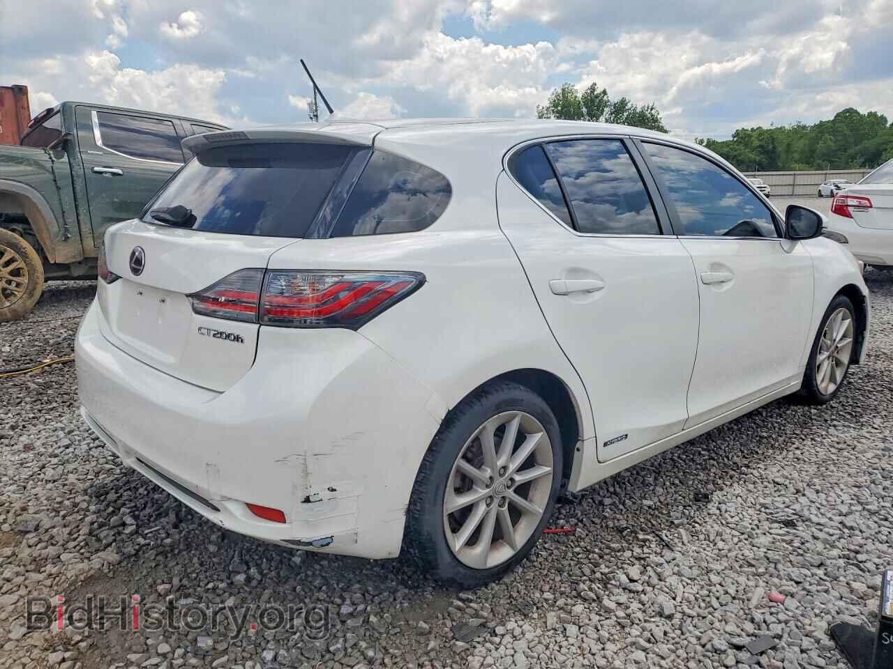 2012 LEXUS CT 200 - VIN: JTHKD5BH9C2108377 - Photo 3