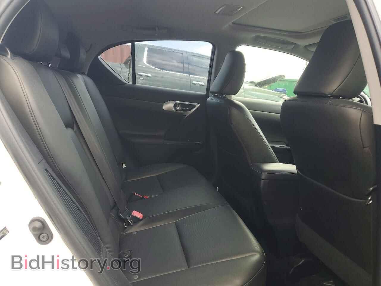 2012 LEXUS CT 200 - VIN: JTHKD5BH9C2108377 - Photo 10