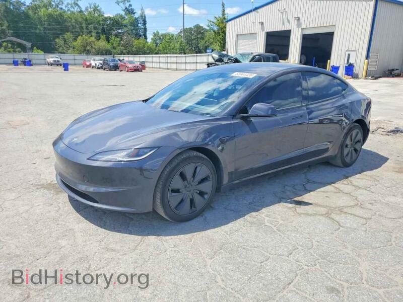 2025 Tesla MODEL 3 (VIN 5YJ3E1EA1SF007078) — photo 1 of 13, Copart, damage: side