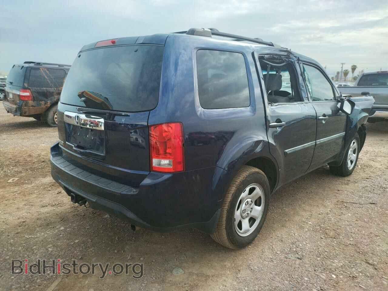 2013 HONDA PILOT - VIN: 5FNYF3H24DB001152 - Фото 4