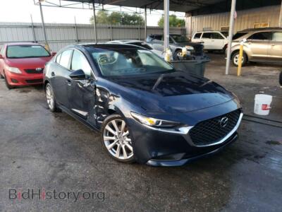 2020 Mazda 3 3 Select, синий — VIN JM1BPACL4L1164754, Copart