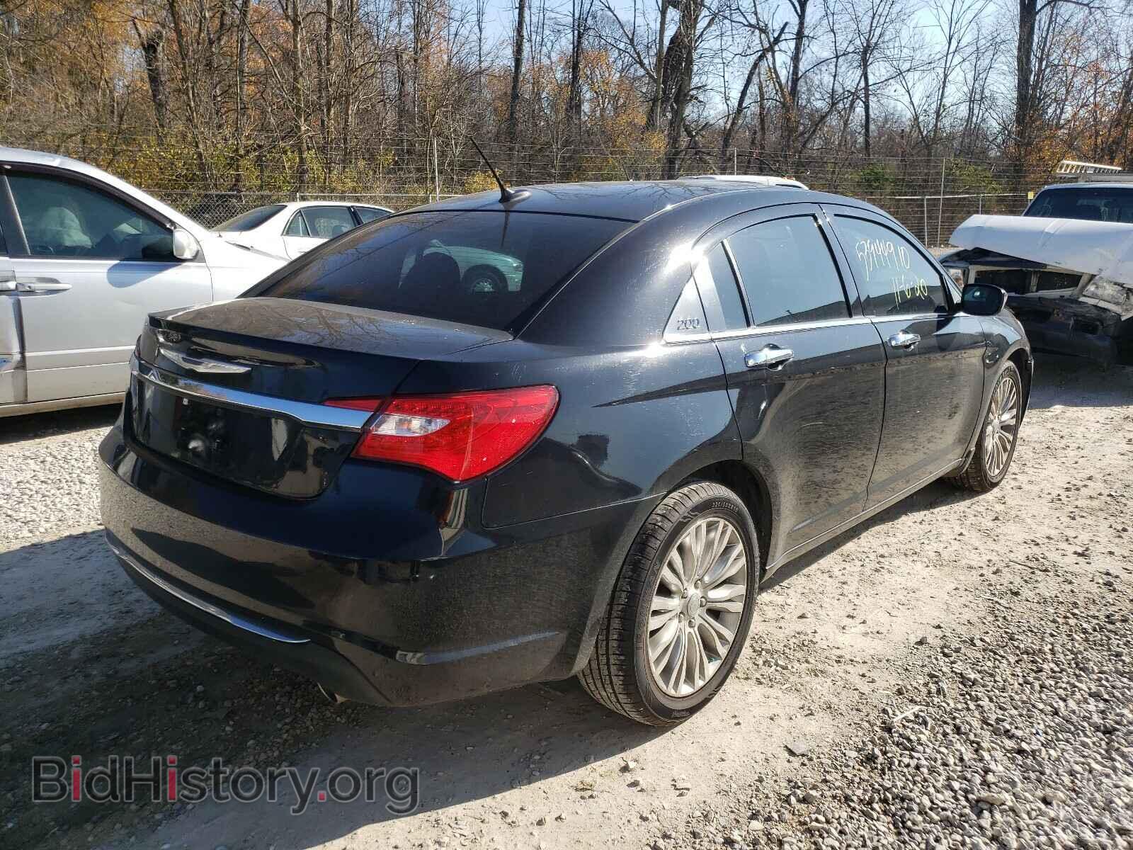 2013 CHRYSLER 200 - VIN: 1C3CCBCGXDN504612 - Фото 4