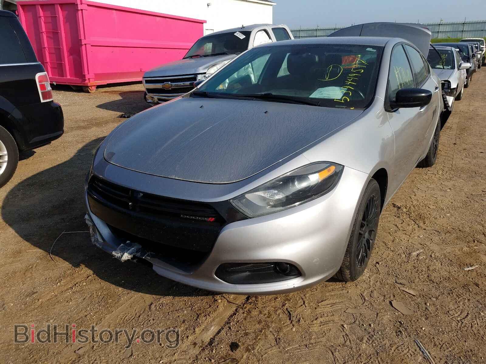 2015 DODGE DART - VIN: 1C3CDFBB0FD141823 - Фото 2