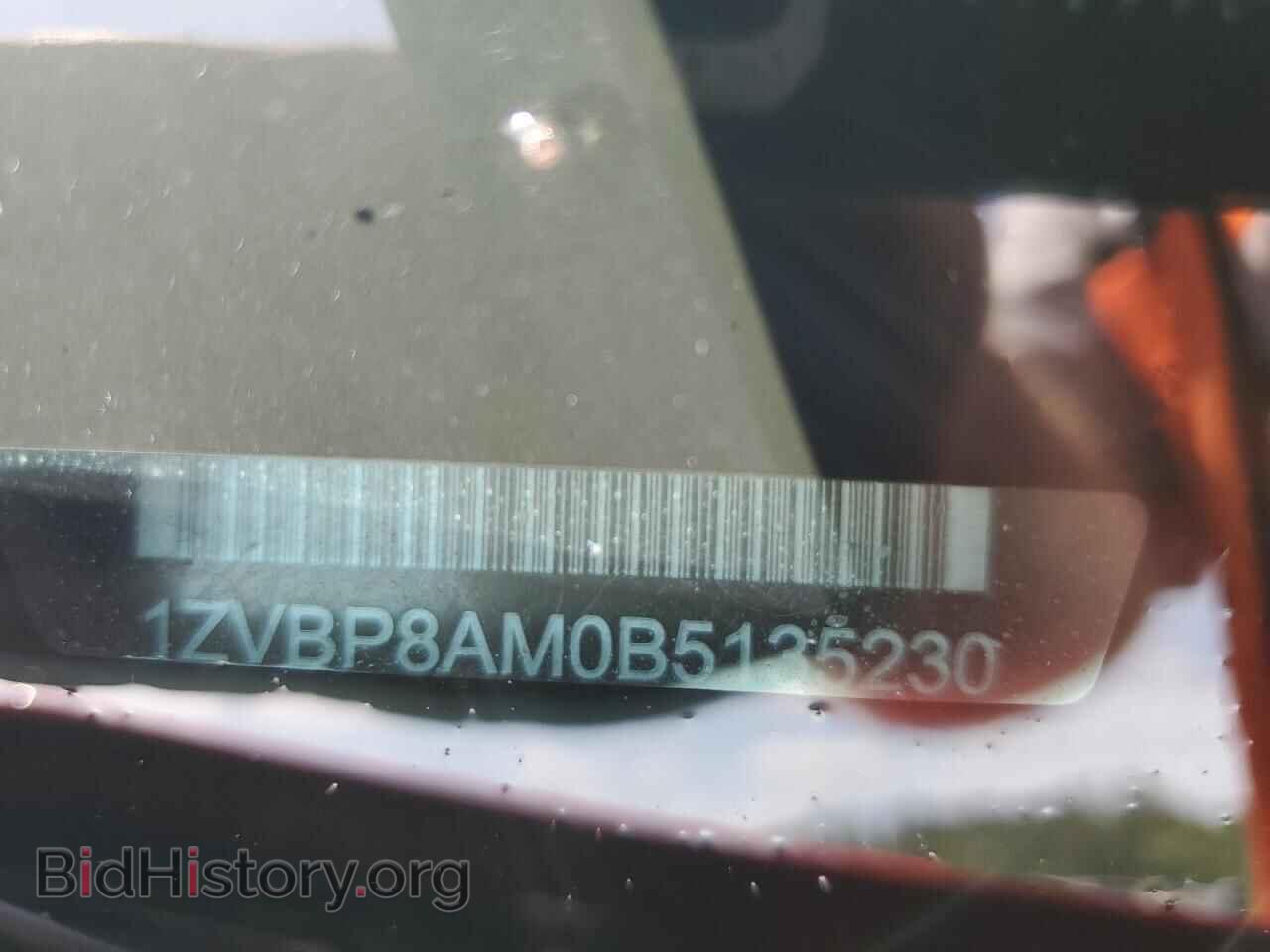 2011 FORD ALL Models - VIN: 1ZVBP8AM0B5135230 - Фото 12