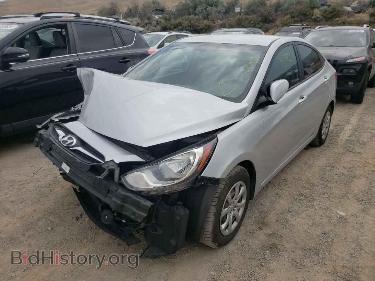 2014 HYUNDAI ACCENT - VIN: KMHCT4AE0EU618355 - Фото 2
