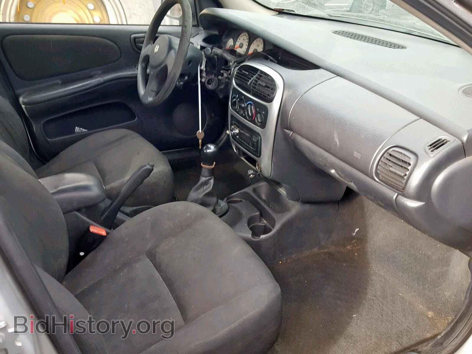 2005 DODGE NEON - VIN: 1B3ES56C05D122132 - Фото 5