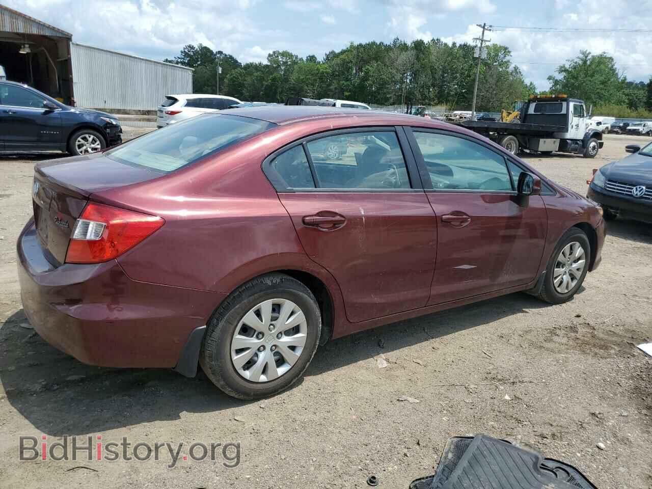2012 HONDA CIVIC - VIN: 2HGFB2F55CH555448 - Фото 3