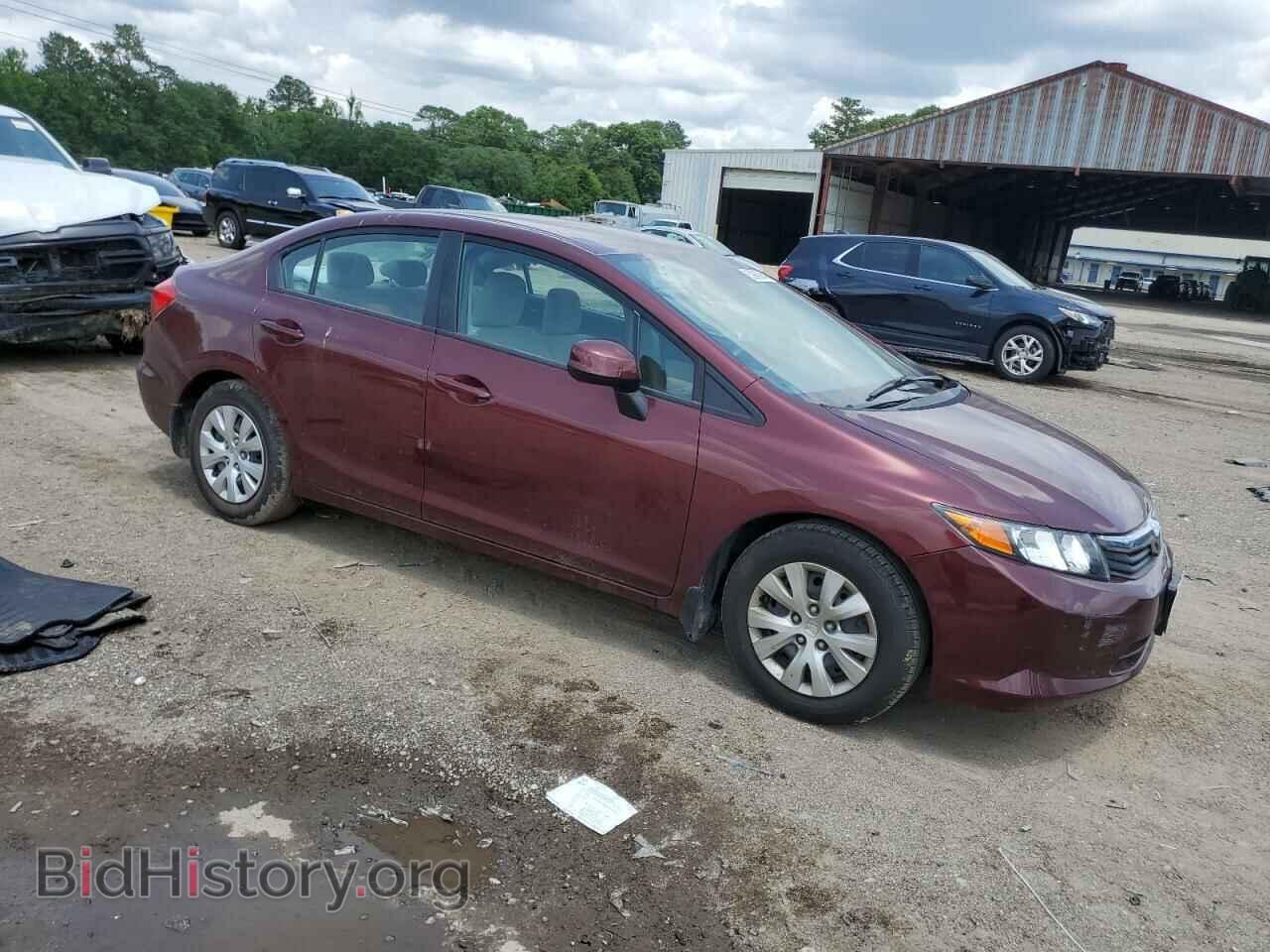 2012 HONDA CIVIC - VIN: 2HGFB2F55CH555448 - Фото 4