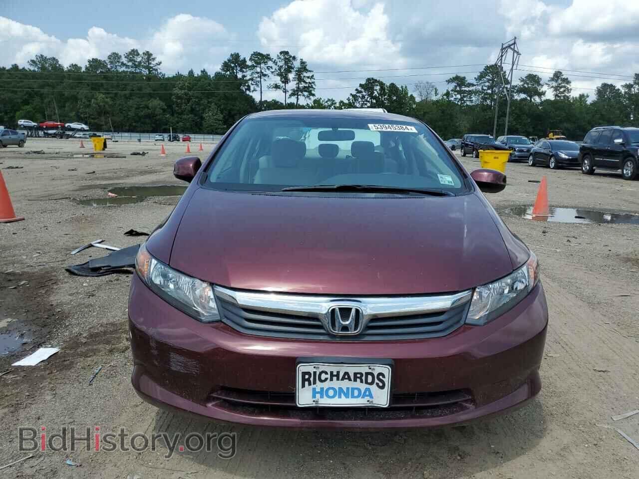 2012 HONDA CIVIC - VIN: 2HGFB2F55CH555448 - Фото 5