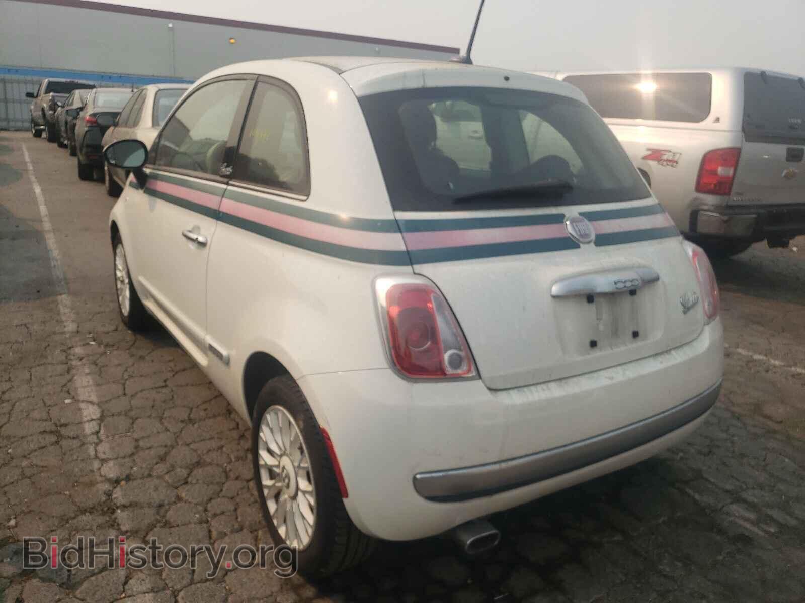 2012 FIAT 500 - VIN: 3C3CFFCR5CT287470 - Фото 3