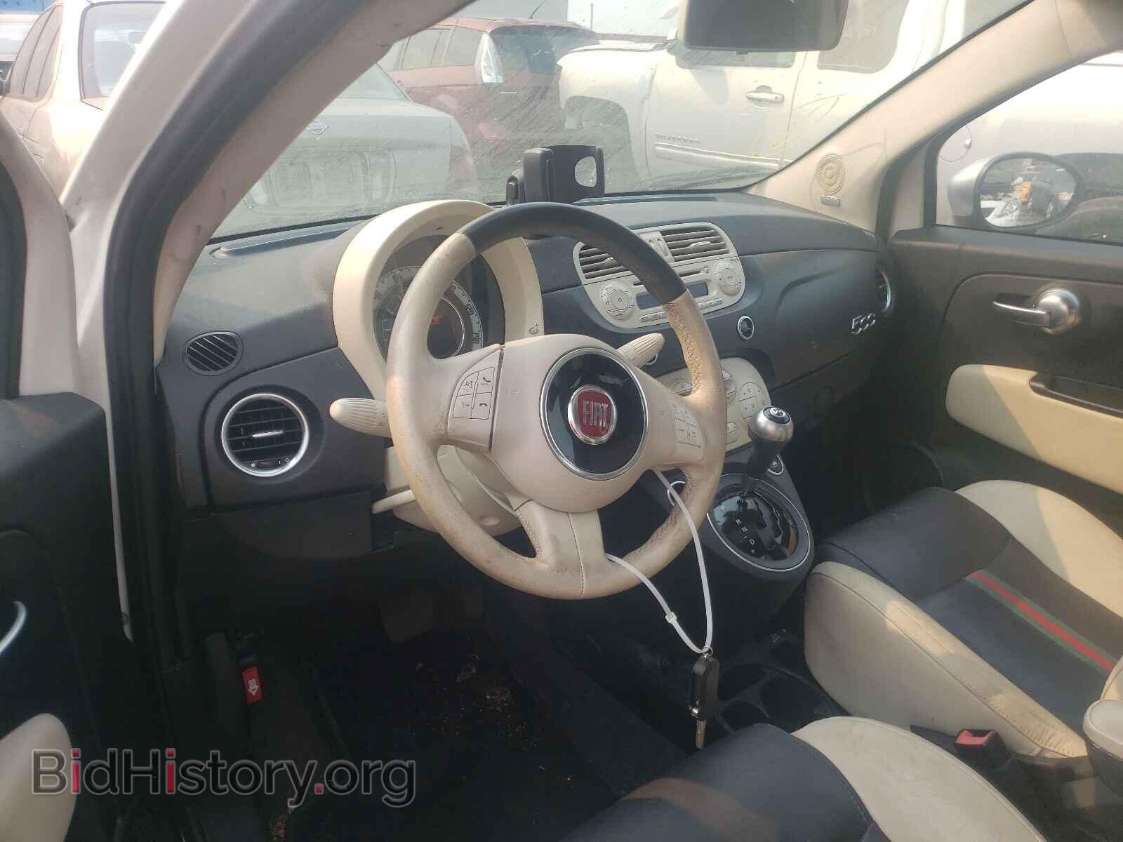 2012 FIAT 500 - VIN: 3C3CFFCR5CT287470 - Фото 9