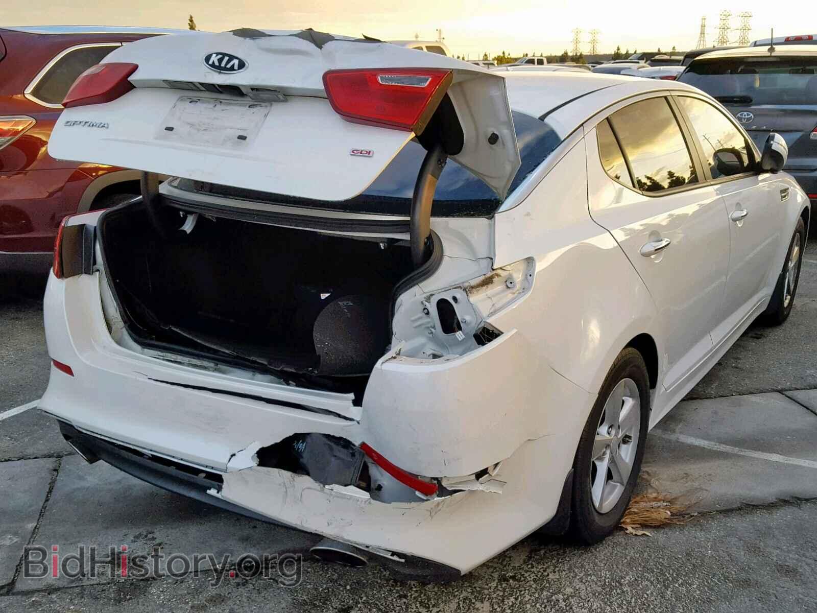 2015 KIA OPTIMA - VIN: KNAGM4A78F5658695 - Photo 4